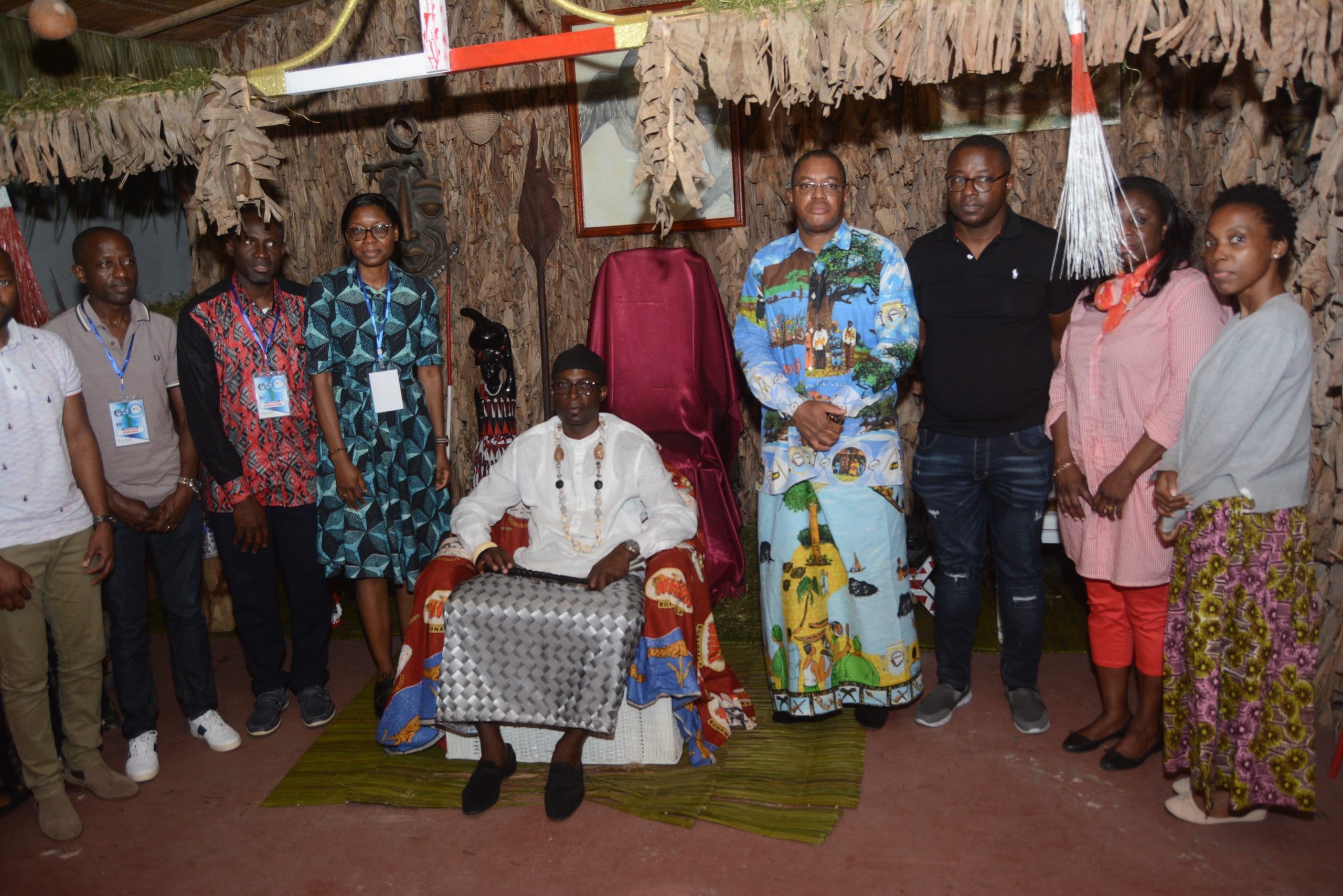 Visite de la SCAR dans une chefferie traditionnelle