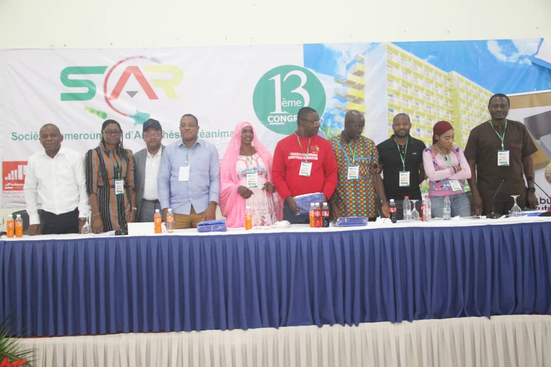Photo de famille de quelques médecins anesthésistes-réanimateurs
