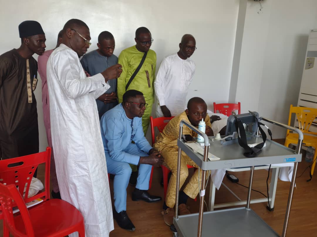 Atelier de sono anatomie par le Dr Kuitchet Aristide