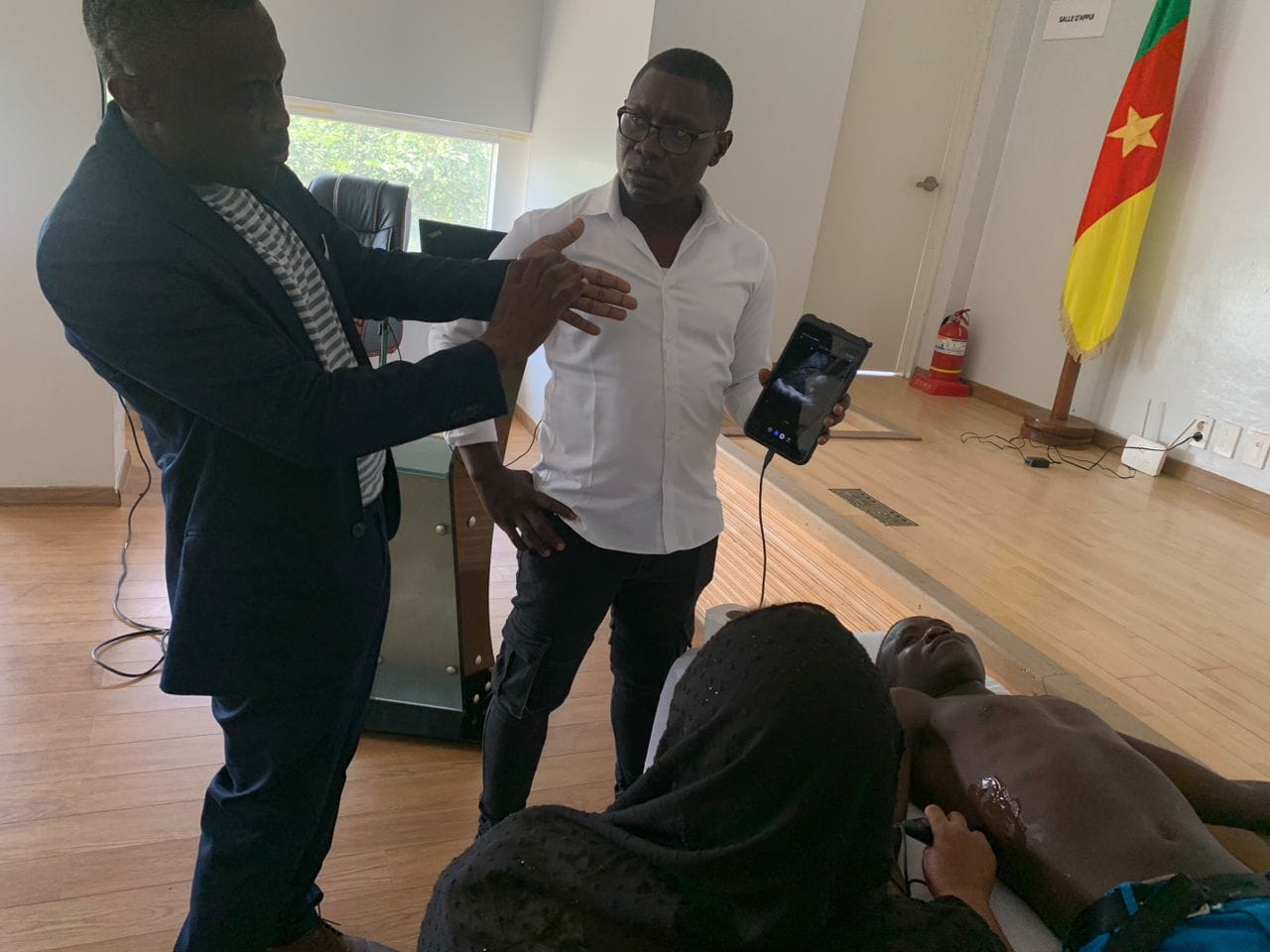 Atelier d’échographie clinique par le Dr Djouda 3