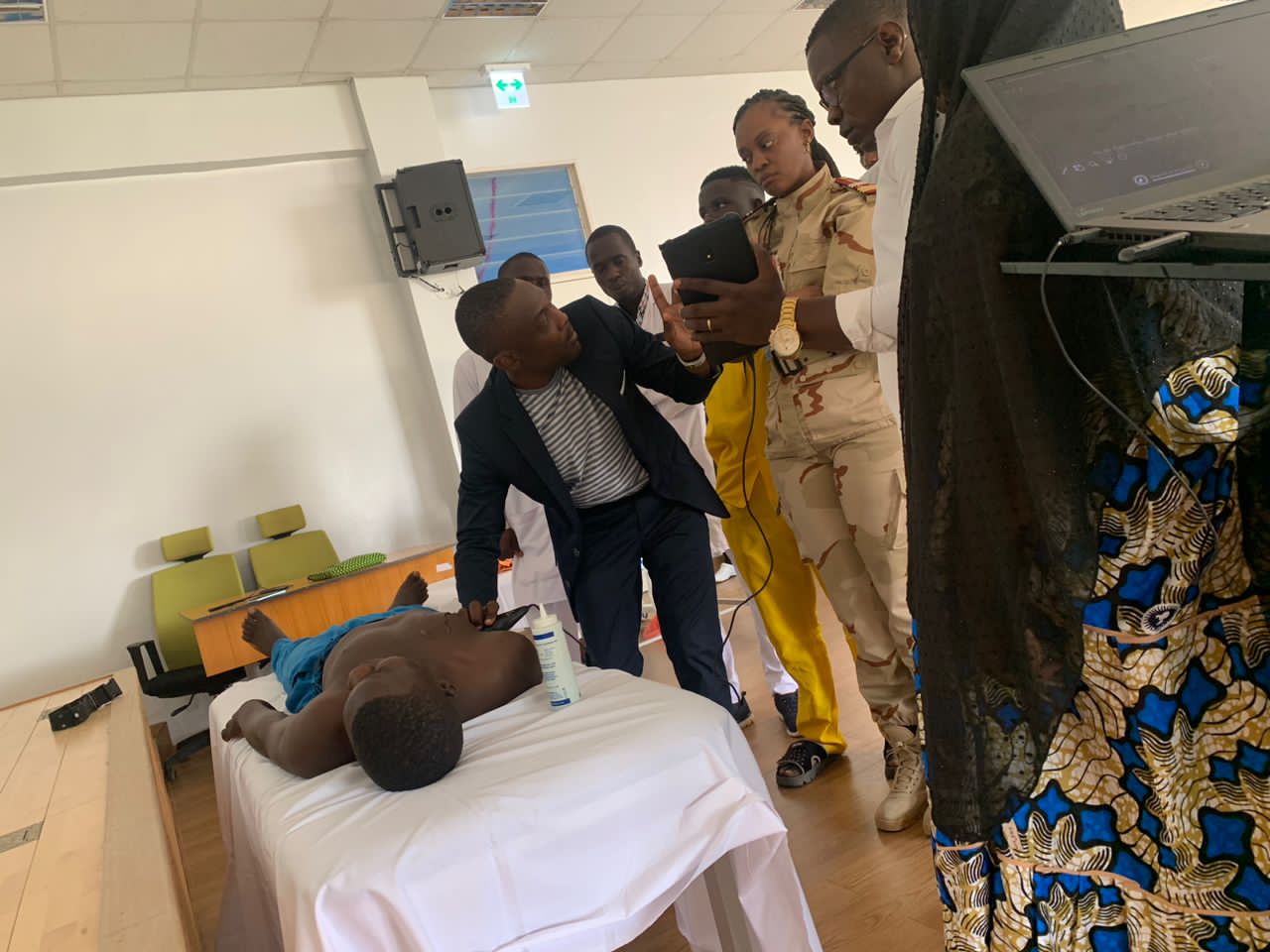 Atelier d’échographie clinique par le Dr Djouda 4