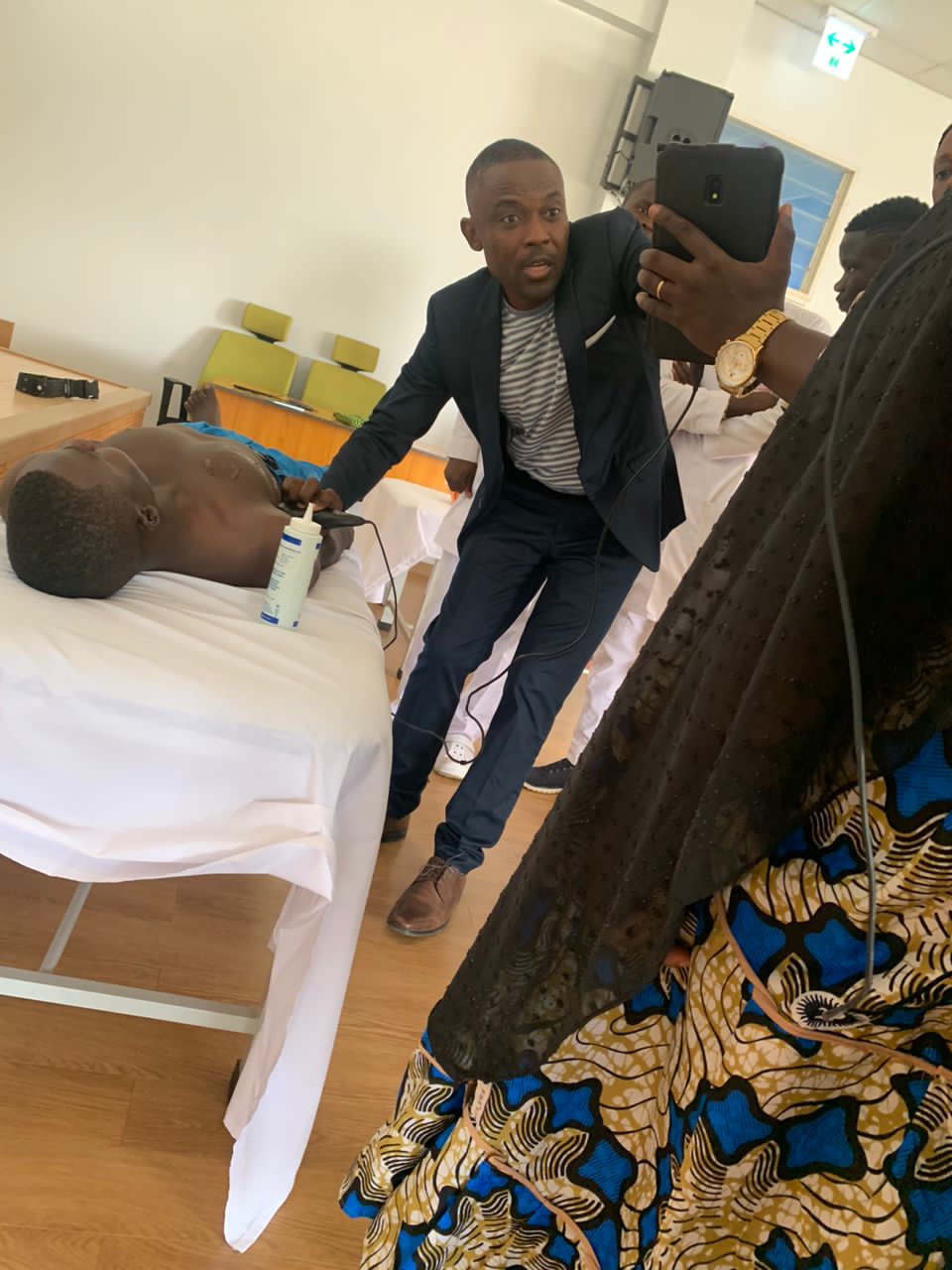 Atelier d’échographie clinique par le Dr Djouda 5