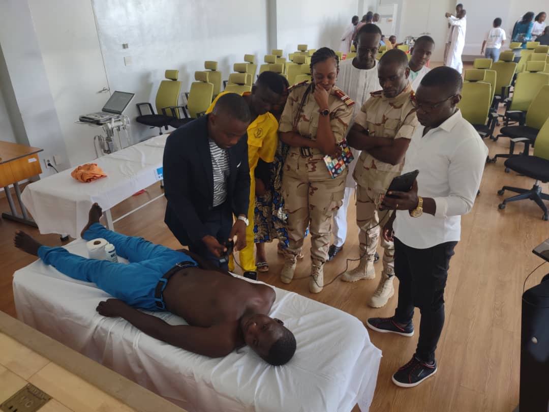 Atelier d’échographie clinique par le Dr Djouda 6