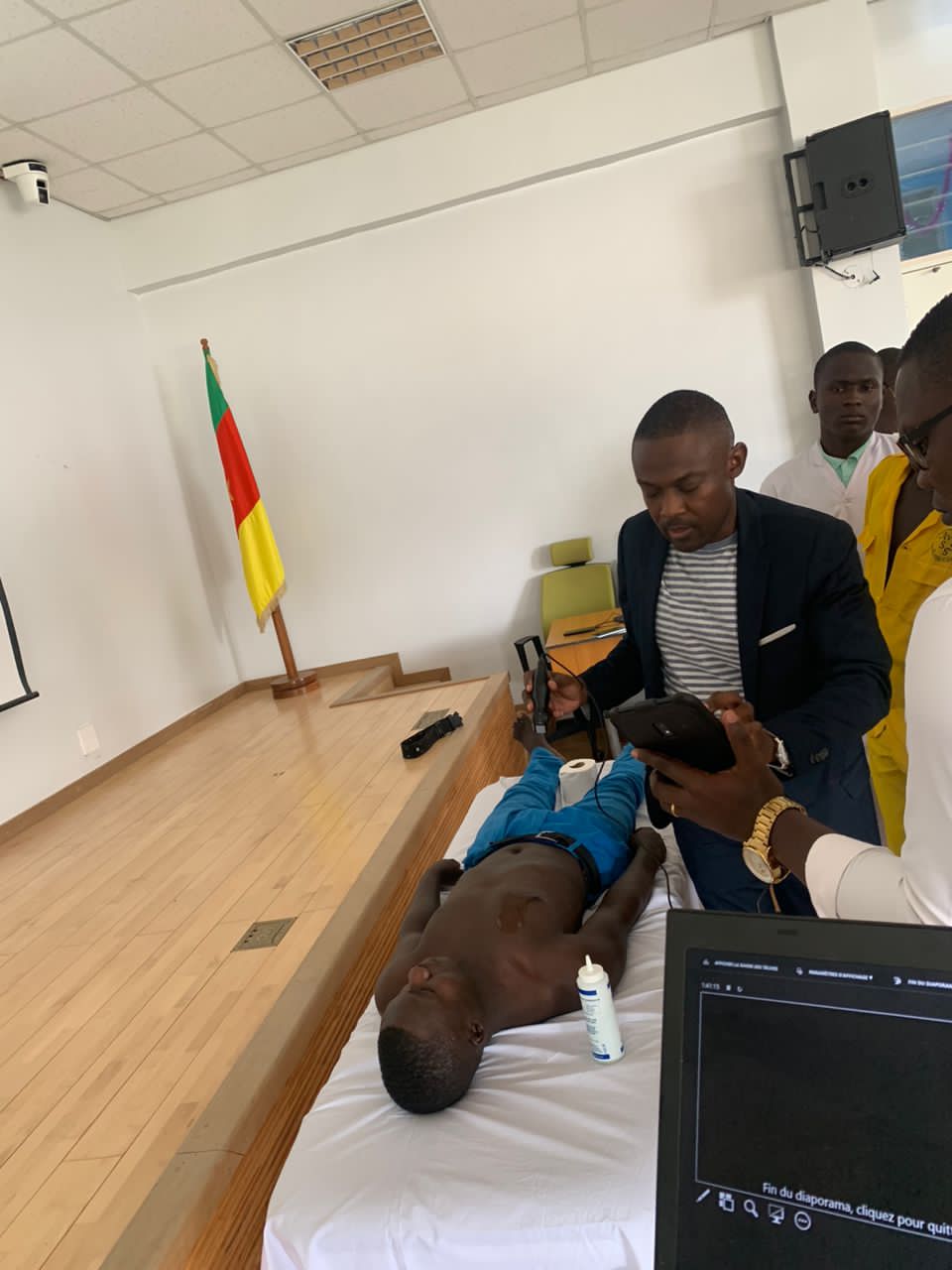 Atelier d’échographie clinique par le Dr Djouda 7